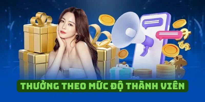Khuyến mãi Helo88 - Nhiều ưu đãi giá trị cực khủng chờ bạn Mức độ thành viên càng lớn thì sẽ nhận nhiều ưu đãi